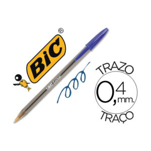 BOLIGRAF BIC CRISTAL ORIGINAL TINTA BLAVA UNITAT