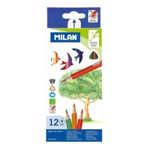 Capsa 12 colors triangulars Milan
