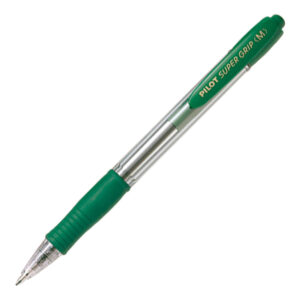 BOLIGRAF PILOT SUPER GRIP VERD